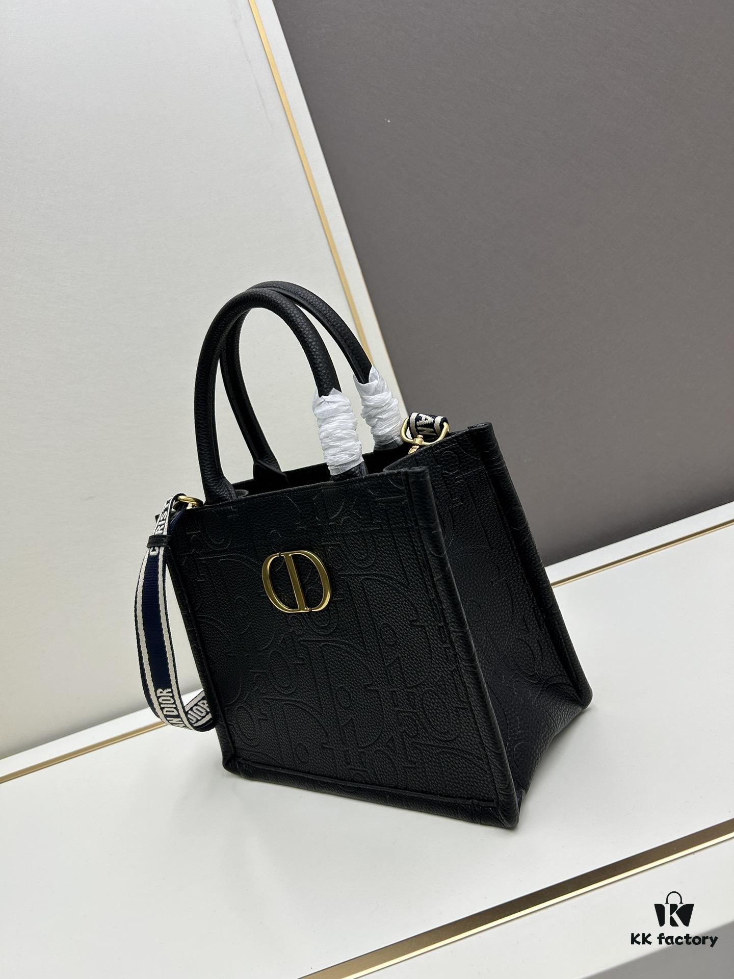 69309d746e68136f4d9ab1f7 Dior High-Quality New Arrival Fall/Winter Small Book Tote Bag, Full Leather Embossed Design