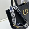 69309d756e68136f4d9ab1fa Dior High-Quality New Arrival Fall/Winter Small Book Tote Bag, Full Leather Embossed Design