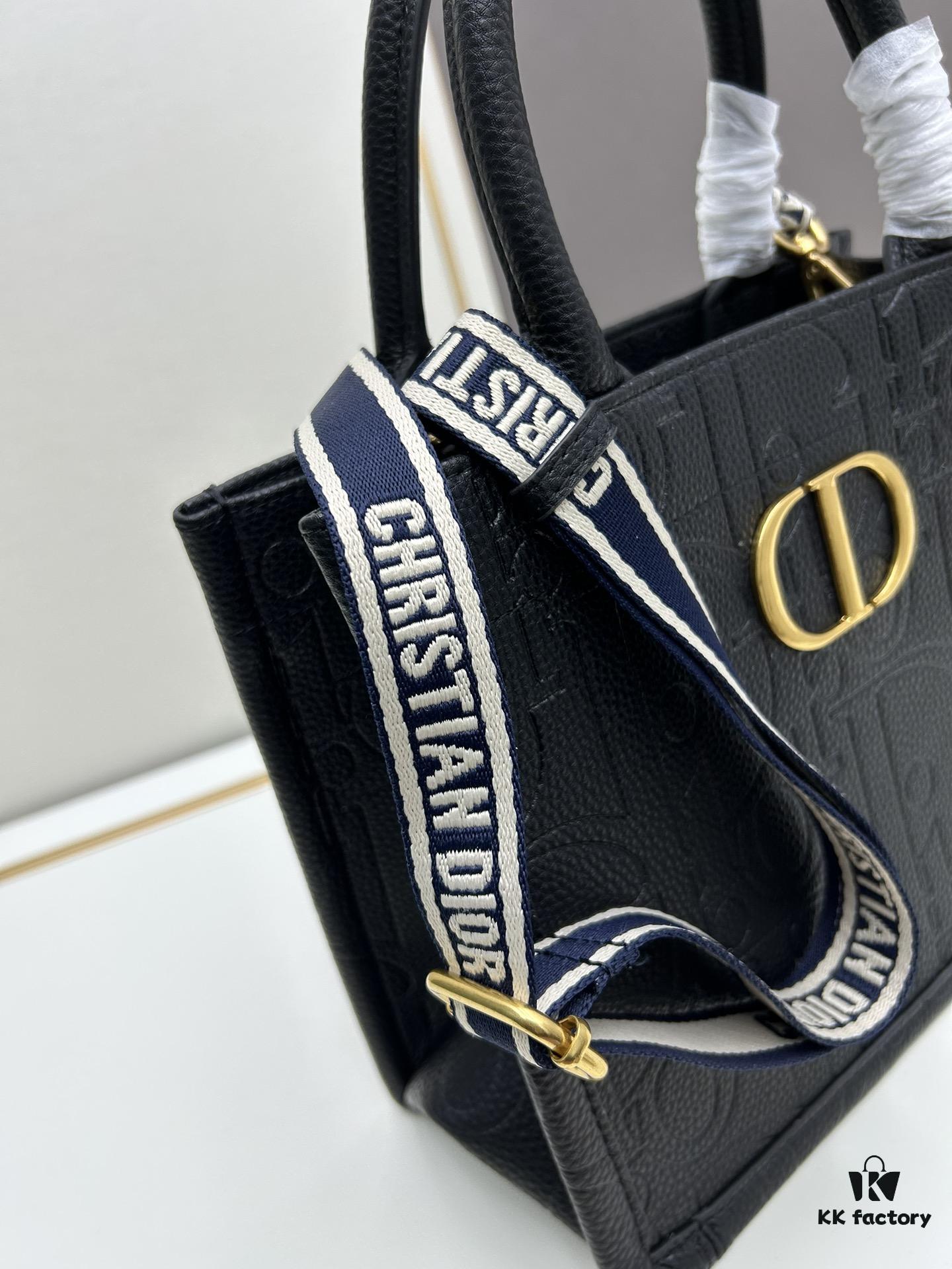 69309d756e68136f4d9ab1fa Dior High-Quality New Arrival Fall/Winter Small Book Tote Bag, Full Leather Embossed Design