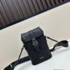 69309d866e68136f4d9ab20e Dior Hit The Road Summer 2025 New Arrival Vertical Flip Messenger Bag in Black Oblique Print