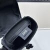 Dior Hit The Road Vertical Flap Messenger Bag in Black Oblique Print Fabric
