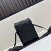 69309d936e68136f4d9ab221 Dior Hit The Road Summer 2025 New Arrival Vertical Flip Messenger Bag in Black Oblique Print