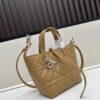 Large 360 and Small First-Layer Leather Dior Toujours Vertical Handbag