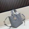 69309da46e68136f4d9ab239 Medium and Small Dior Toujours Vertical Leather Handbag in Raspberry Beige with Cannage Stitching