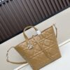 69309dad6e68136f4d9ab248 Medium and Small Dior Toujours Vertical Handbag in First-Layer Calfskin with Large Cannage Stitching