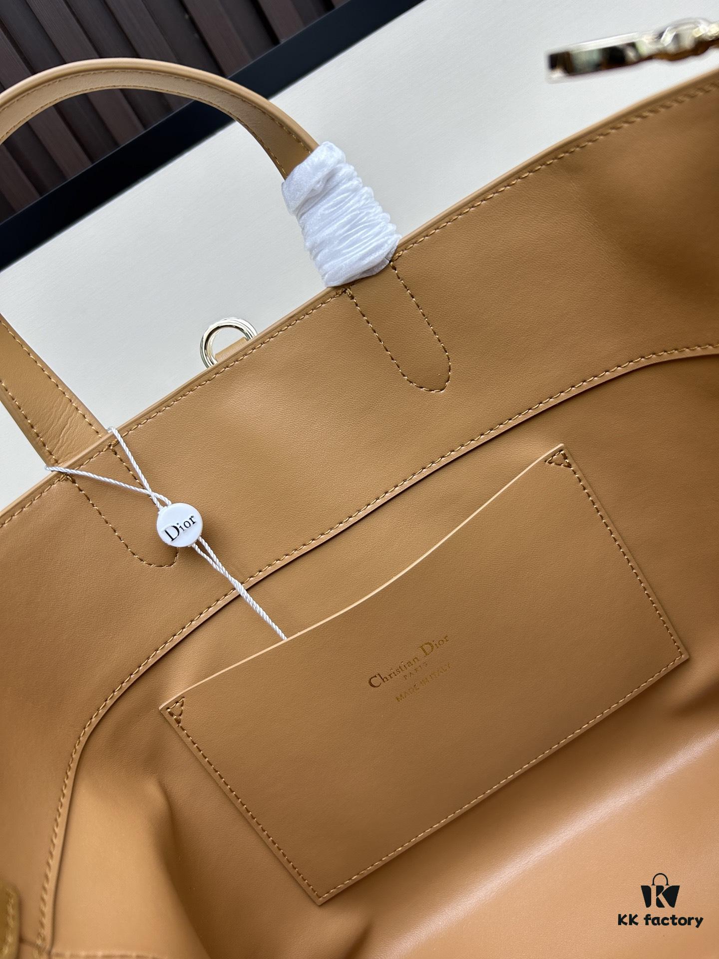 69309db16e68136f4d9ab24f Medium and Small Dior Toujours Vertical Handbag in First-Layer Calfskin with Large Cannage Stitching