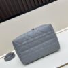69309db86e68136f4d9ab259 Dior Toujours Medium and Small Vertical Handbag in Claret Beige Calfskin Leather with Cannage Stitching