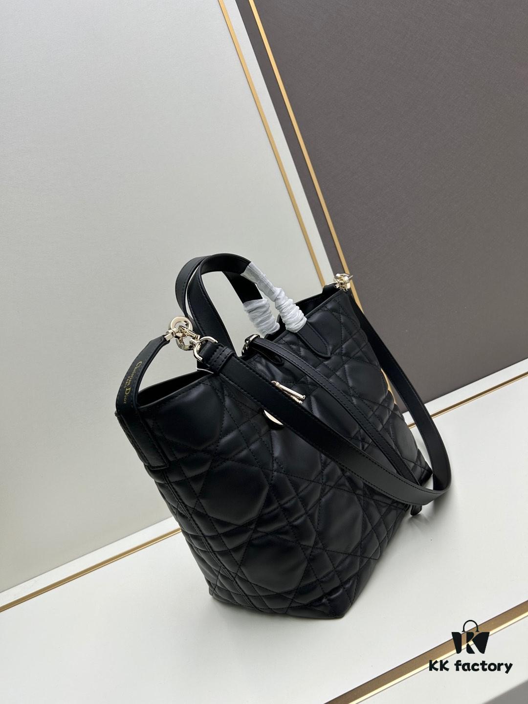 69309db86e68136f4d9ab25a Medium and Small Dior Toujours Vertical Handbag in Carmine Beige Calfskin with Large Quilting