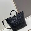 69309db96e68136f4d9ab25b Medium and Small Dior Toujours Vertical Handbag in Carmine Beige Calfskin with Large Quilting
