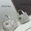 Medium and Small Dior Toujours Vertical Handbag in First-Layer Calfskin with Large Quilting