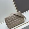 69309dc46e68136f4d9ab26f Medium and Small Dior Toujours Vertical Handbag in Soft Raspberry Beige Calfskin with Cannage Stitching