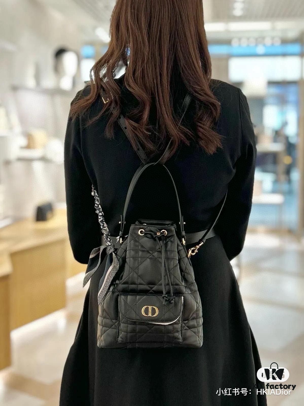 69309dd06e68136f4d9ab280 Large DIOR Caro Bucket Bag from the 2025 Autumn Ready-to-Wear Collection