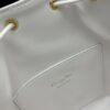 69309de46e68136f4d9ab29e Dior Caro Large Bucket Bag in Black Lambskin