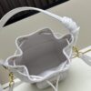 69309de46e68136f4d9ab29f Dior Caro Large Bucket Bag in Black Lambskin