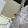 69309de56e68136f4d9ab2a0 Dior Caro Large Bucket Bag in Black Lambskin