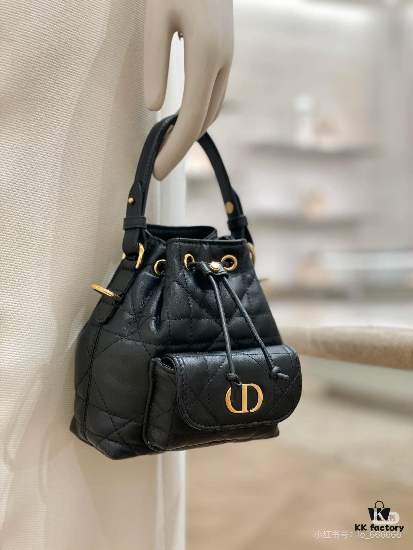 69309de86e68136f4d9ab2a4 Dior Caro Small Bucket Bag from the Fall 2025 Ready-to-Wear Collection