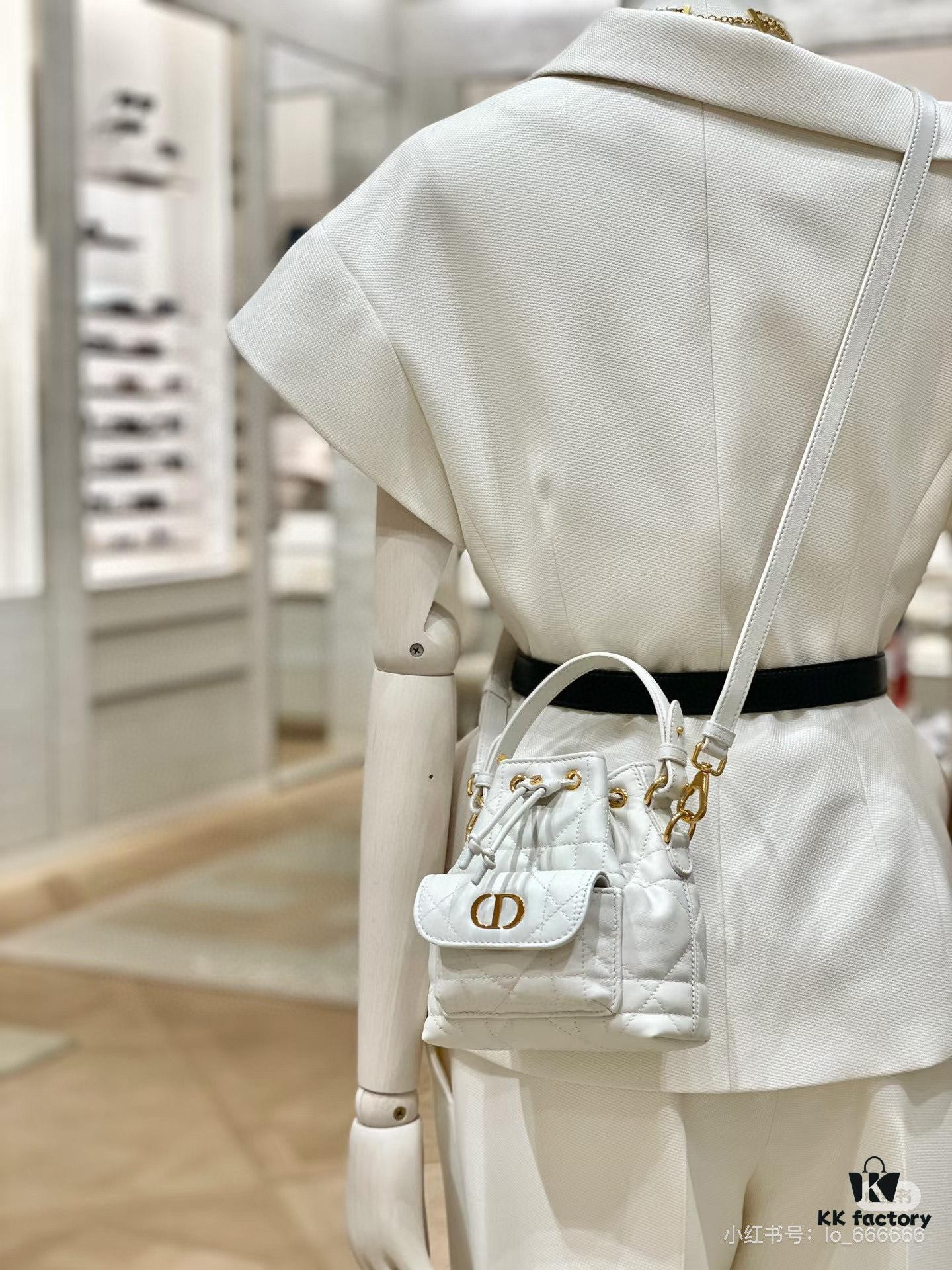 69309dea6e68136f4d9ab2a8 Dior Caro Small Bucket Bag from the Fall 2025 Ready-to-Wear Collection
