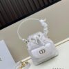 69309ded6e68136f4d9ab2ab Dior Caro Small Bucket Bag from the Fall 2025 Ready-to-Wear Collection