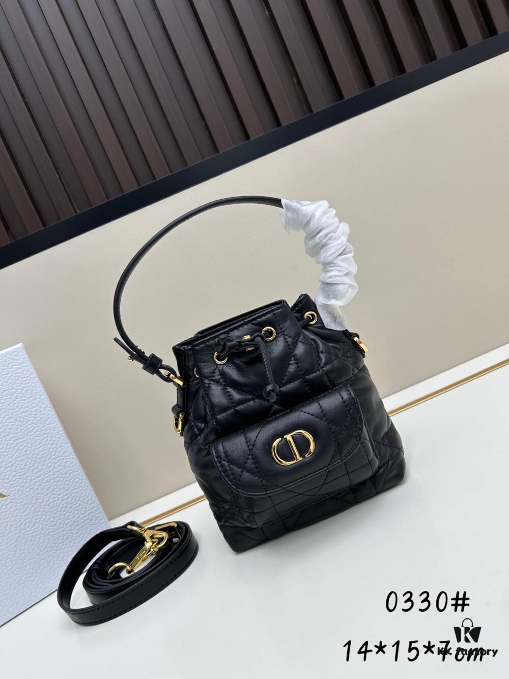 Dior Caro Small Bucket Bag from the Fall 2025 Ready-to-Wear Collection