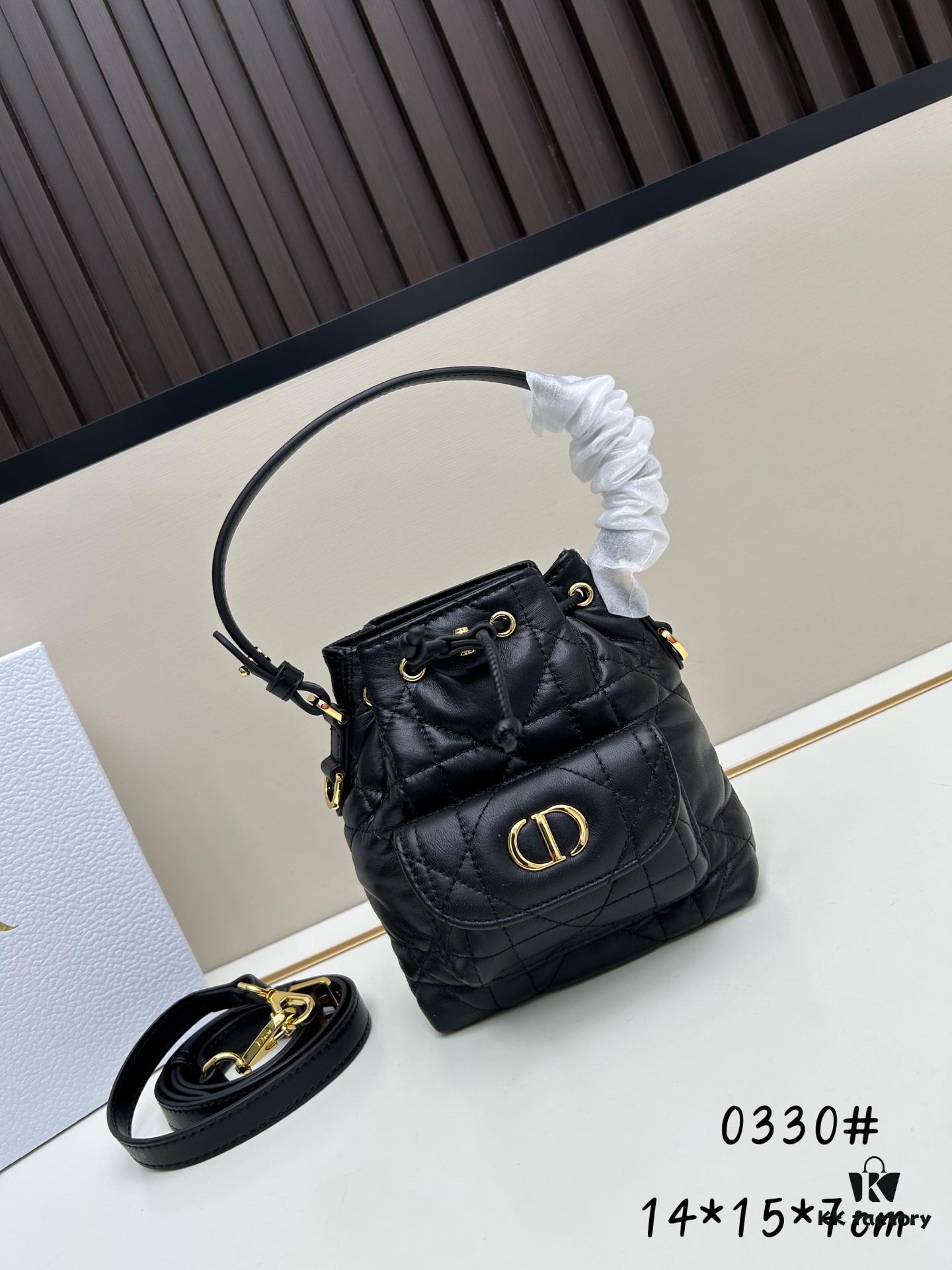 69309dee6e68136f4d9ab2ac Dior Caro Small Bucket Bag from the Fall 2025 Ready-to-Wear Collection