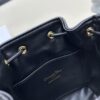 69309df26e68136f4d9ab2b3 Dior Caro Small Bucket Bag in Black Lambskin from the 2025 Fall Ready-to-Wear Collection