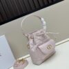69309df36e68136f4d9ab2b4 Dior Caro Mini Bucket Bag in Black Lambskin from the 2025 Autumn Ready-to-Wear Collection