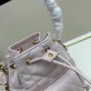 69309df56e68136f4d9ab2b7 Dior Caro Mini Bucket Bag in Black Lambskin from the 2025 Autumn Ready-to-Wear Collection