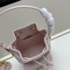 69309df56e68136f4d9ab2b9 Dior Caro Mini Bucket Bag in Black Lambskin from the 2025 Autumn Ready-to-Wear Collection