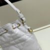 69309dfc6e68136f4d9ab2c1 Dior Caro Small Bucket Bag in Black Lambskin from the 2025 Autumn Ready-to-Wear Collection