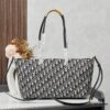 69309e0f6e68136f4d9ab2de Dior Toujours Handbag (Blue Fabric)