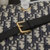 69309e106e68136f4d9ab2e1 Dior Toujours Handbag (Blue Fabric)