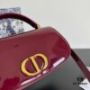 69309e366e68136f4d9ab326 Small 30 Montaigne Avenue Top Handle Bag in Patent Lambskin