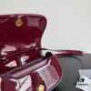 69309e366e68136f4d9ab327 Small 30 Montaigne Avenue Top Handle Bag in Patent Lambskin