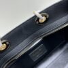 69309e426e68136f4d9ab33c Large and Small Lady D-Sire My Abcdior Handbag in Blush Beige Crocodile-Embossed Calfskin Leather