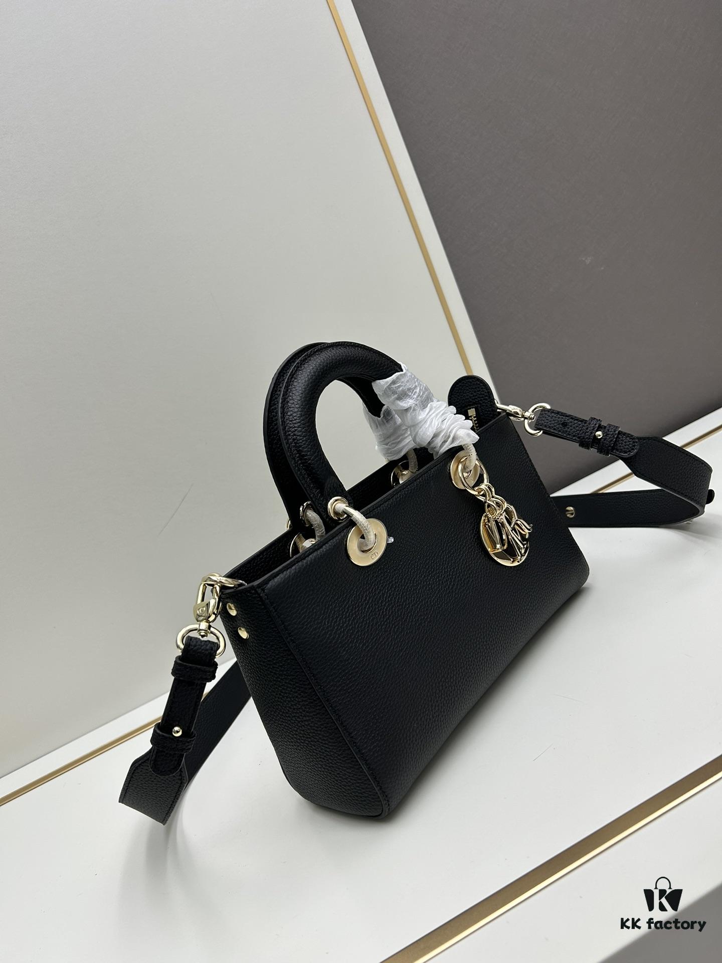 69309e436e68136f4d9ab33e Large and Small Lady D-Sire My Abcdior Handbag in Blush Beige Crocodile-Embossed Calfskin Leather