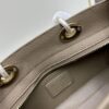 69309e486e68136f4d9ab345 Large and Small Lady D-Sire My ABCDior Handbag in Blush Beige Calfskin with Crocodile Texture