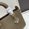 69309e586e68136f4d9ab361 Lady D-Sire My ABCDior Large and Small Handbag in Blush Beige Cracked Calfskin Leather
