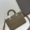 69309e586e68136f4d9ab362 Lady D-Sire My ABCDior Large and Small Handbag in Blush Beige Cracked Calfskin Leather