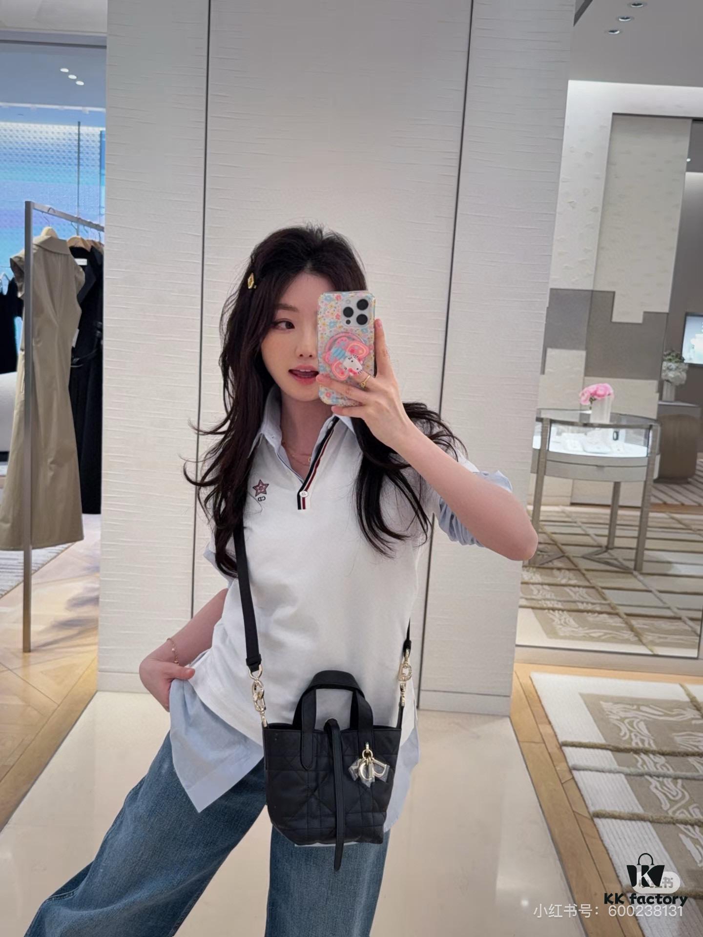 69309e7a6e68136f4d9ab3a1 Dior Toujours Vertical Handbag in Blush Beige Calfskin Leather with Cannage Stitching