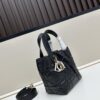Dior Toujours Vertical Handbag in Blush Beige Calfskin Leather