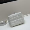 69309e896e68136f4d9ab3be Dior Toujours Vertical Handbag in Blush Beige Calfskin with Quilted Diamond Stitching