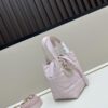 69309e8d6e68136f4d9ab3c2 Dior Toujours Vertical Handbag in Blush Beige Calfskin Leather with Quilted Diamond Stitching