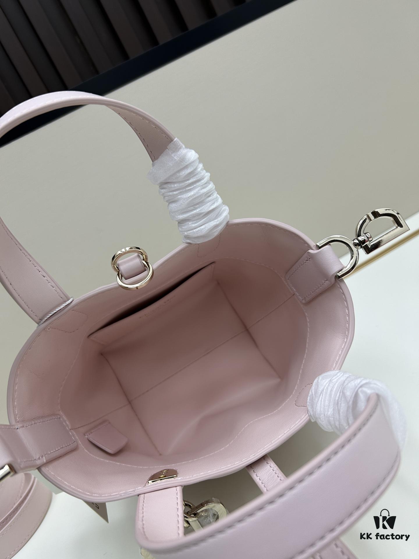 69309e8f6e68136f4d9ab3c7 Dior Toujours Vertical Handbag in Blush Beige Calfskin Leather with Quilted Diamond Stitching