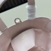 69309e8f6e68136f4d9ab3c9 Dior Toujours Vertical Handbag in Blush Beige Calfskin Leather with Quilted Diamond Stitching