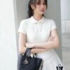 69309e936e68136f4d9ab3cd Dior Toujours Medium and Small Vertical Handbag in Calfskin with Cannage Stitching