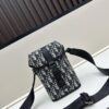 Dior Hit The Road Vertical Flap Messenger Bag