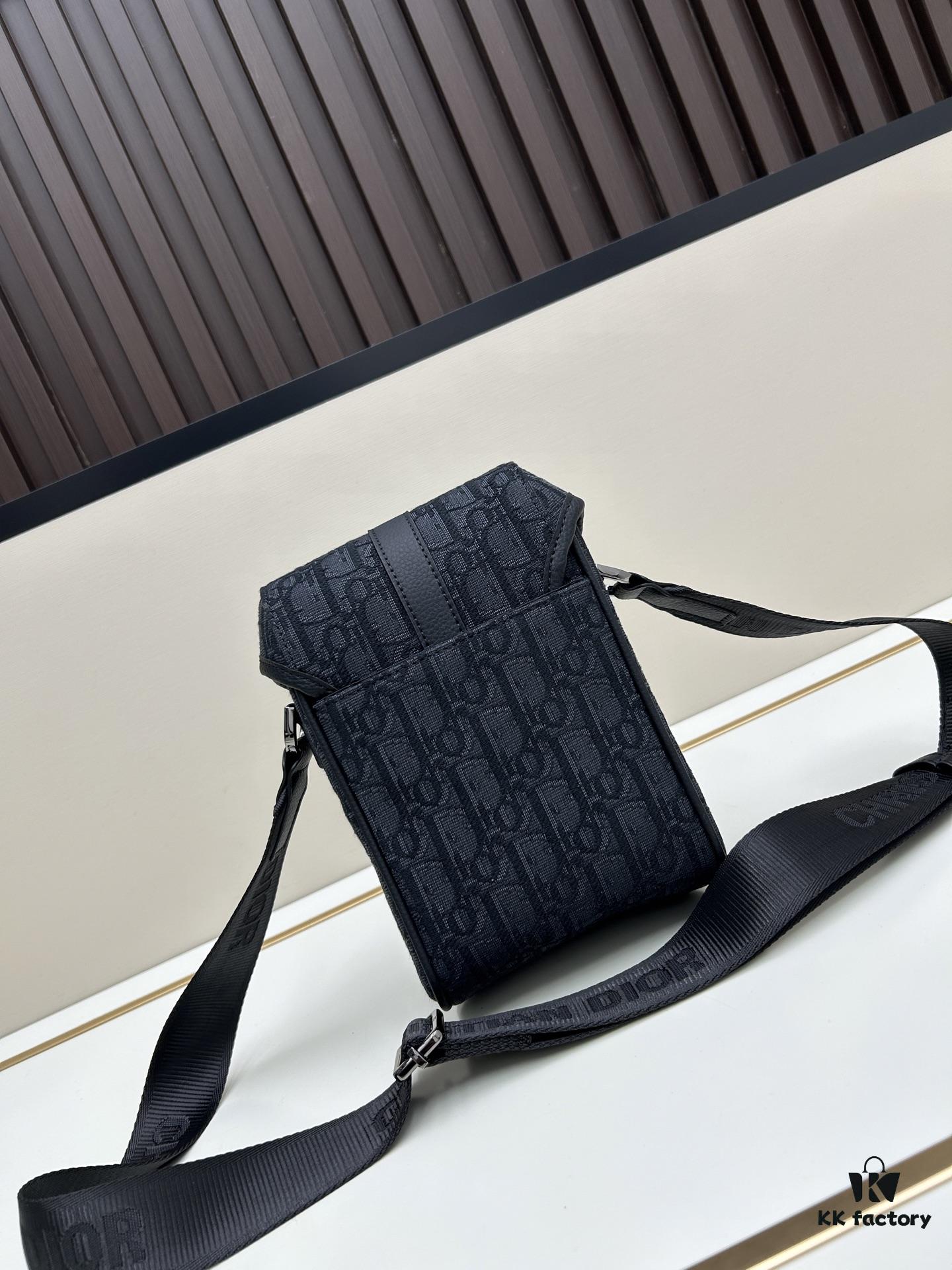 Dior Hit The Road Mini Vertical Flap Messenger Bag