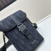 Dior Hit The Road Mini Vertical Flap Messenger Bag