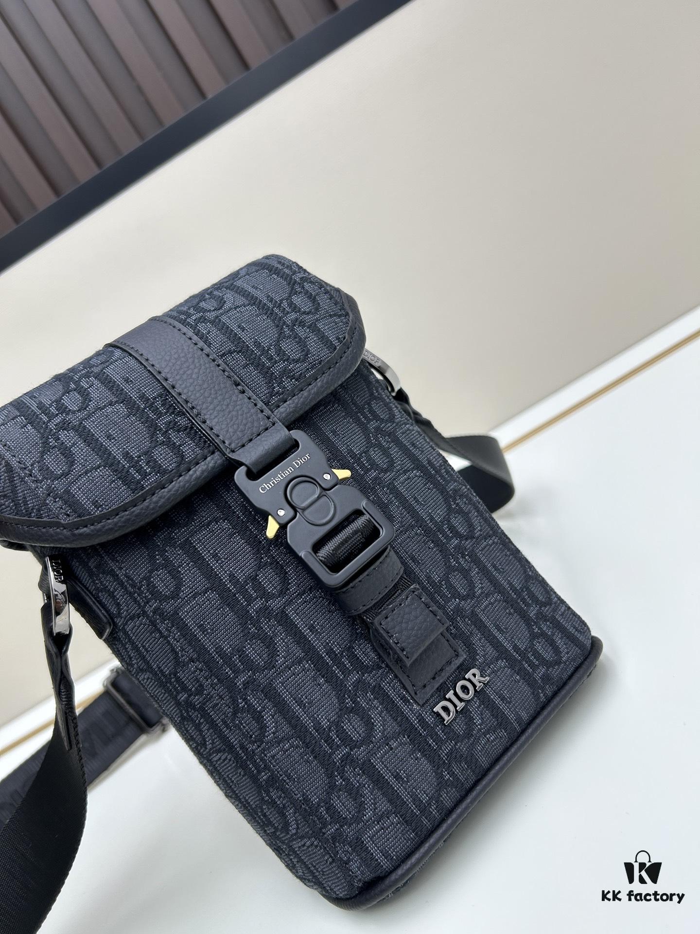 Dior Hit The Road Mini Vertical Flap Messenger Bag