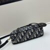 69309eb66e68136f4d9ab411 New Arrival In Stock!! Dior D-Vibe Bowling Bag Mini, Casual Sporty Style, Blue Oblique Print Fabric
